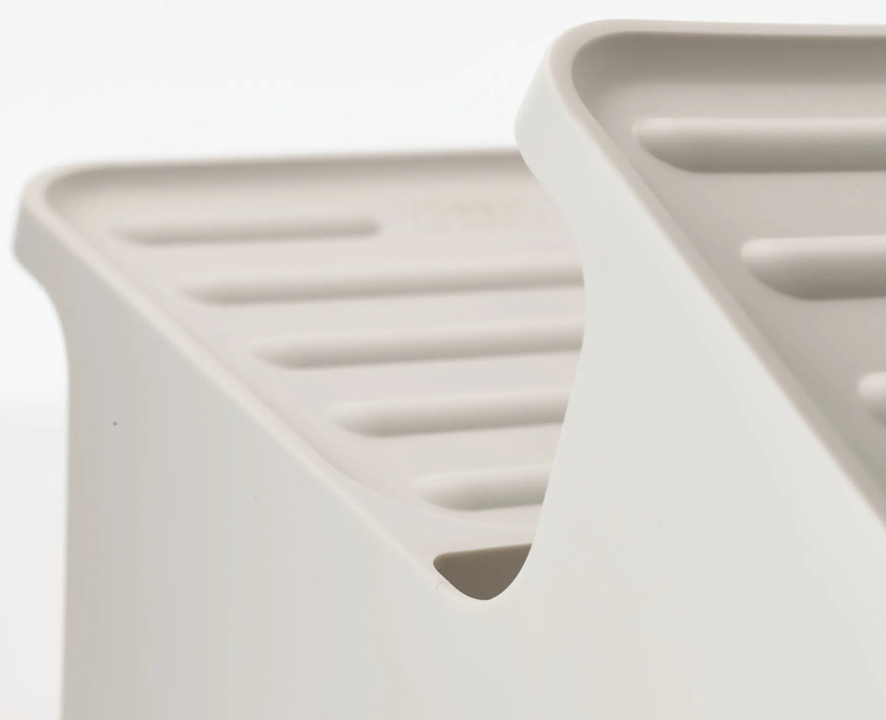 Shoe Racks-Joseph Joseph Shoe-In™ Space-saving Shoe Rack Ecru