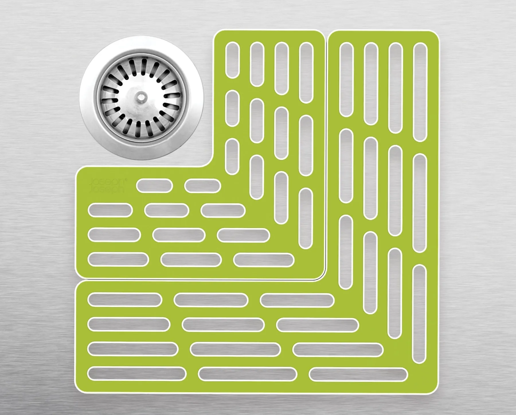 Sink Caddies & Accessories-Joseph Joseph Sink Saver™ Adjustable Sink Mat Gray