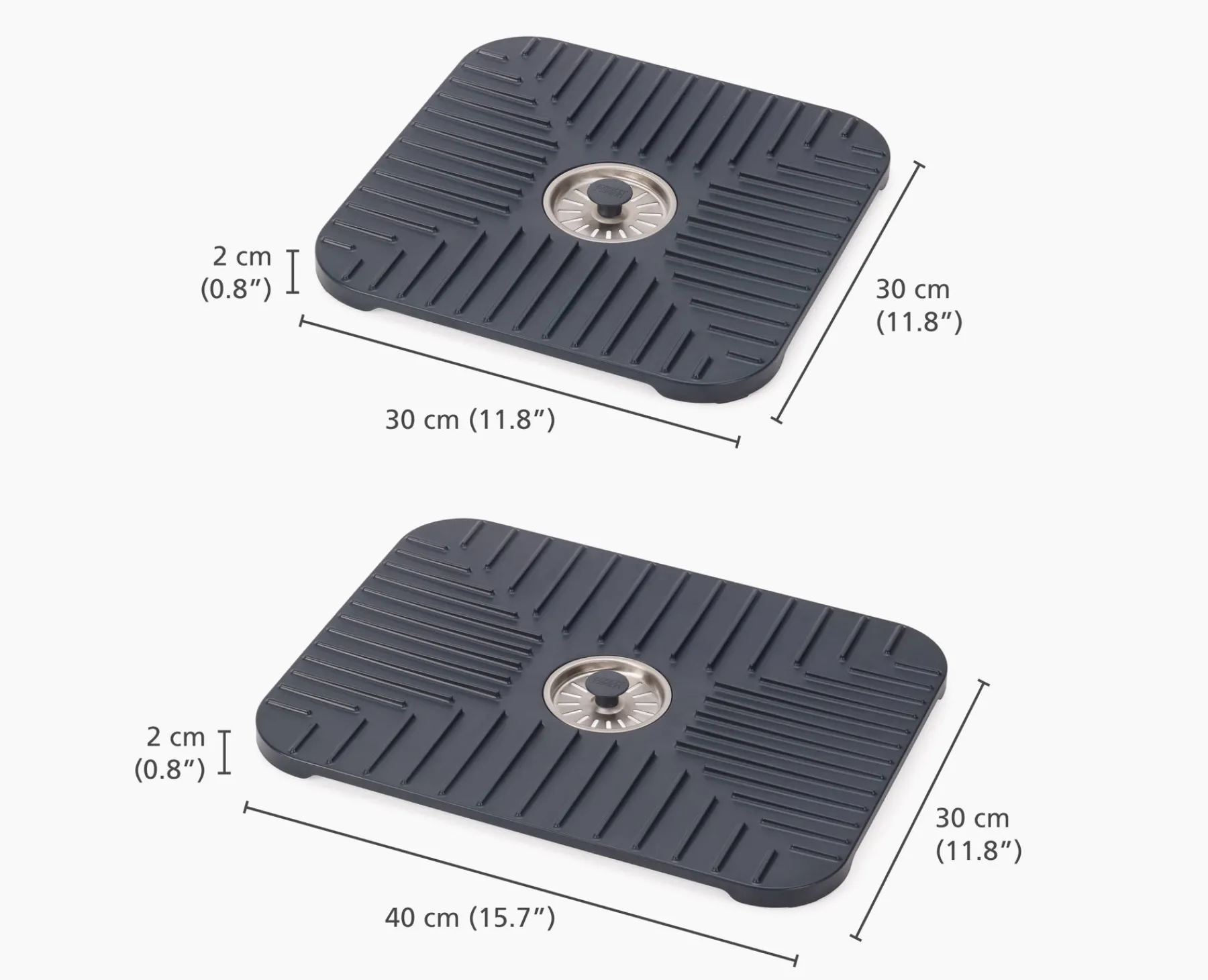 Sink Caddies & Accessories-Joseph Joseph SinkShield™ Sink Protector Gray