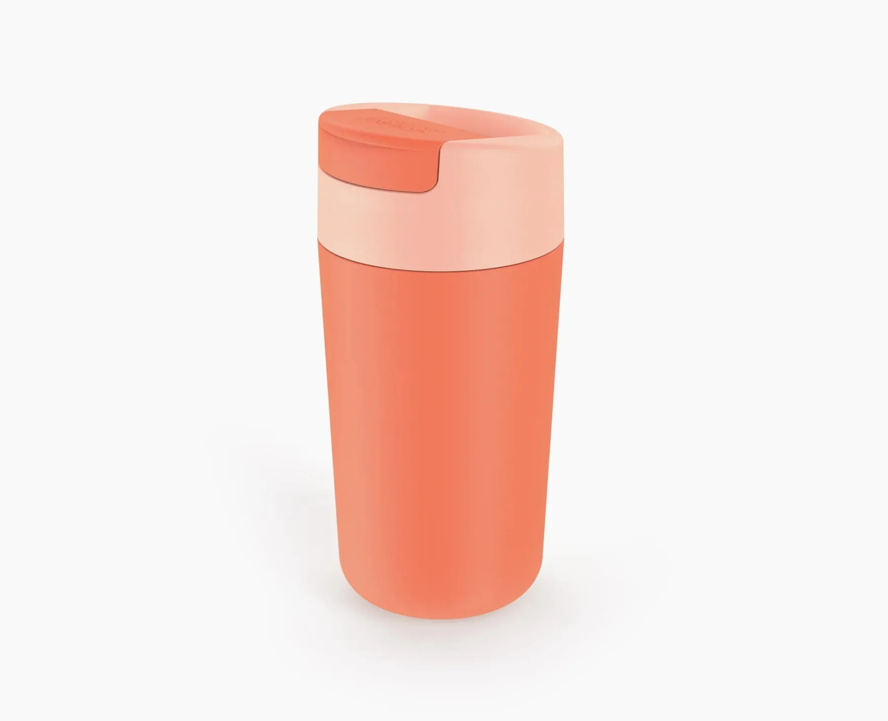 Lunch Boxes & Containers-Joseph Joseph Sipp™ Travel Mug Large with Hygienic Lid 454ml Coral