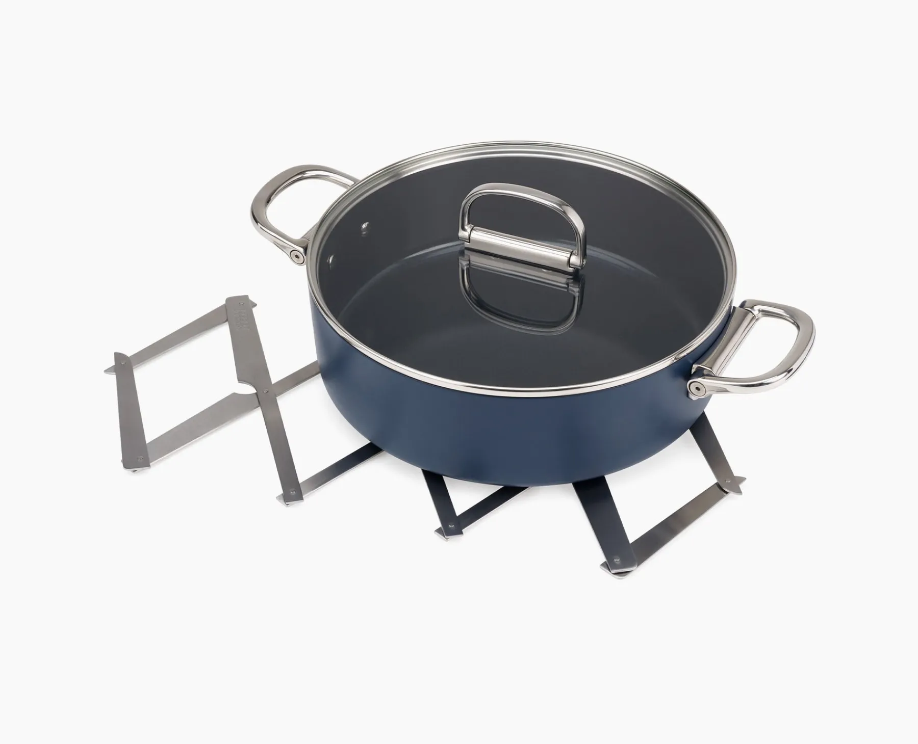 Kitchen Utensils & Gadgets-Joseph Joseph Space Trivet Stainless-steel