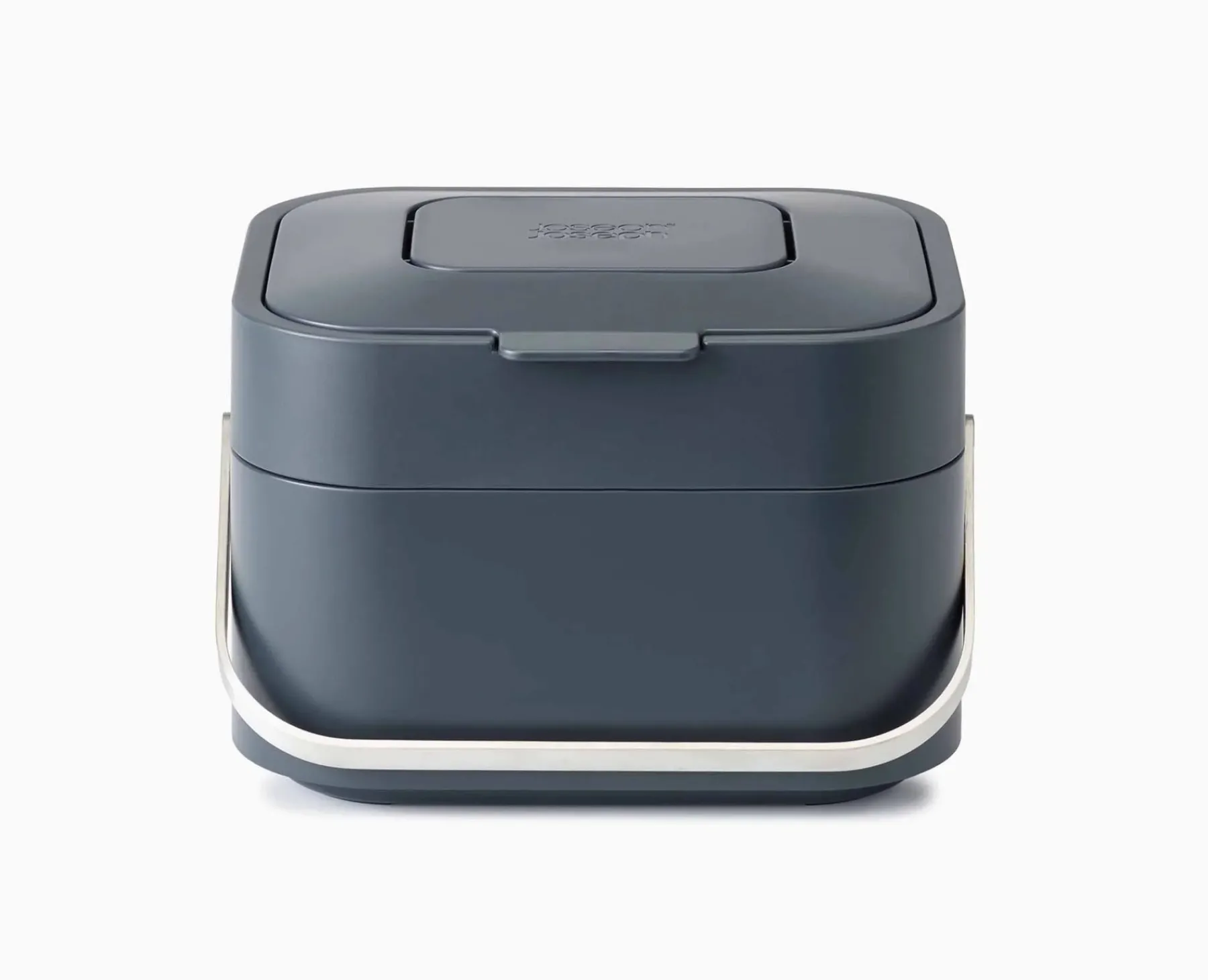 Food Waste Caddies-Joseph Joseph Stack 4L Food Waste Caddy Gray