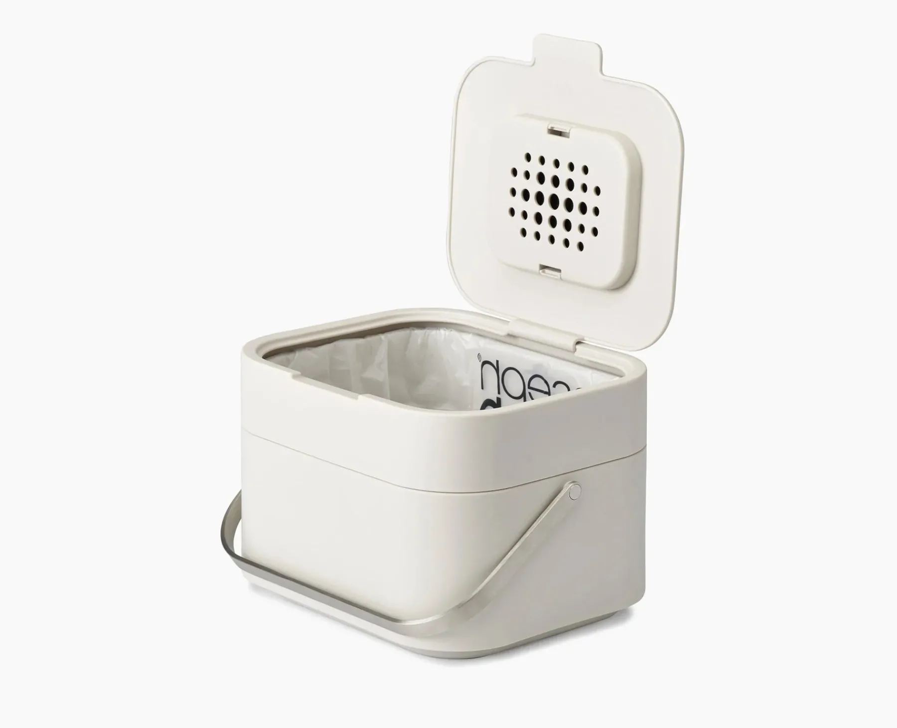 Food Waste Caddies-Joseph Joseph Stack 4L Food Waste Caddy Stone