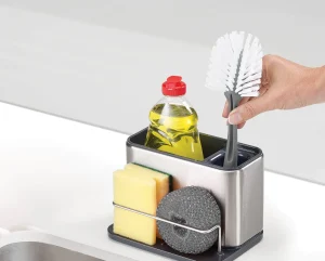 Sink Caddies & Accessories-Joseph Joseph Surface™ Large Sink Tidy Stainless-steel