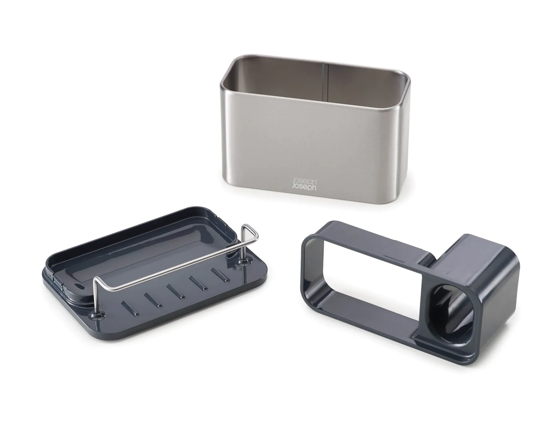 Sink Caddies & Accessories-Joseph Joseph Surface™ Large Sink Tidy Stainless-steel
