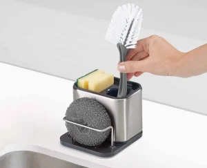 Sink Caddies & Accessories-Joseph Joseph Surface™ Sink Tidy Stainless-steel