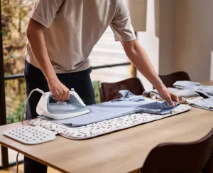Ironing Boards & Covers-Joseph Joseph Swift™ Table-top Ironing Mat Ecru