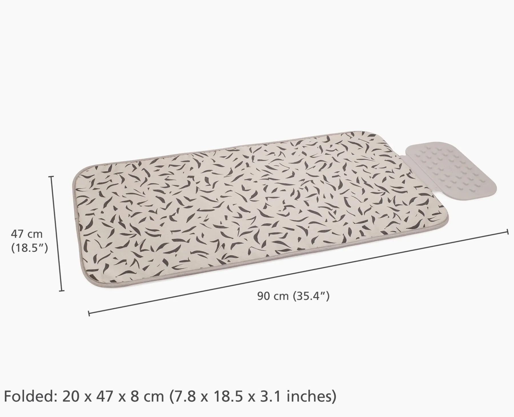 Ironing Boards & Covers-Joseph Joseph Swift™ Table-top Ironing Mat Ecru