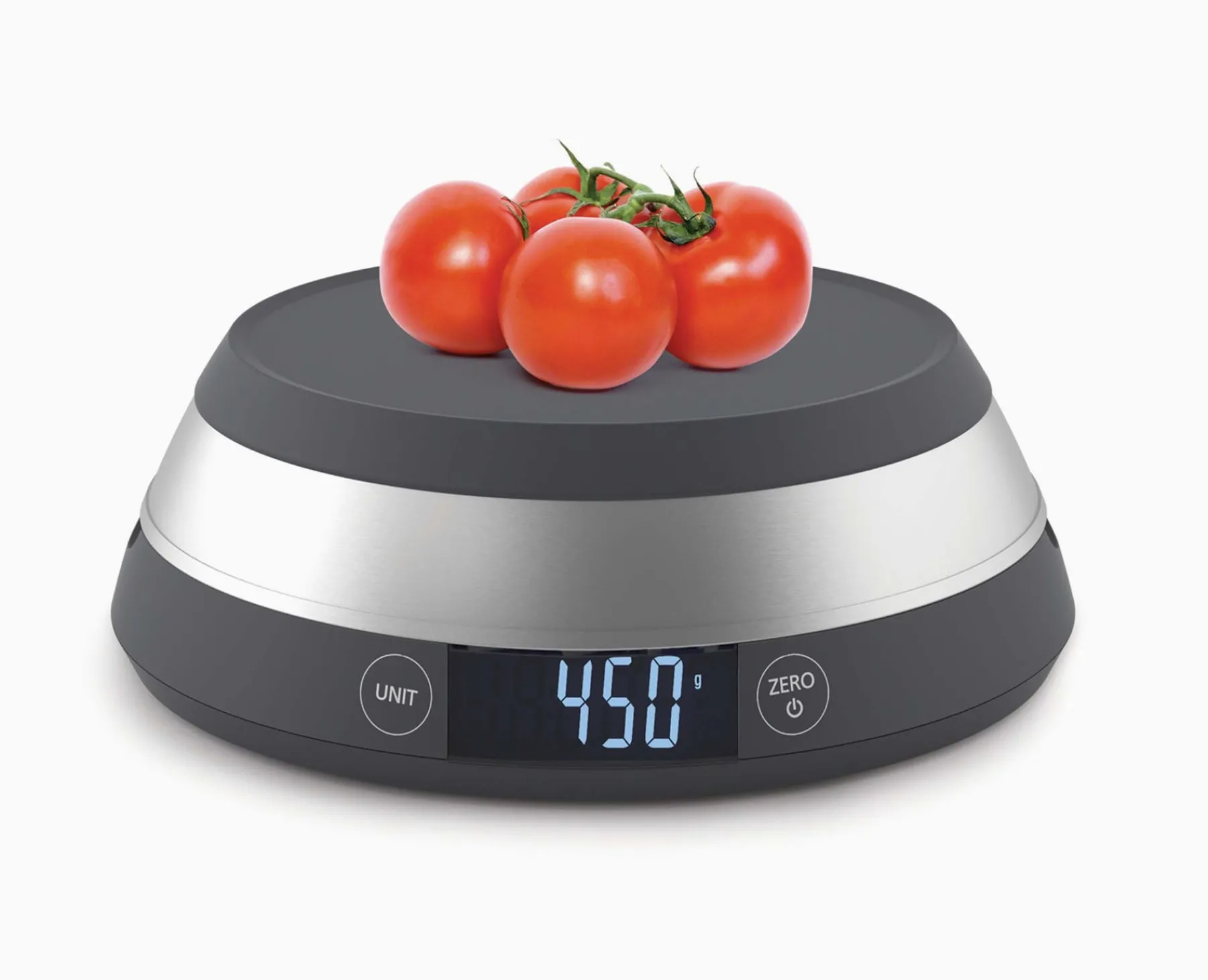 Baking Equipment-Joseph Joseph SwitchScale™ Kitchen Scales Gray