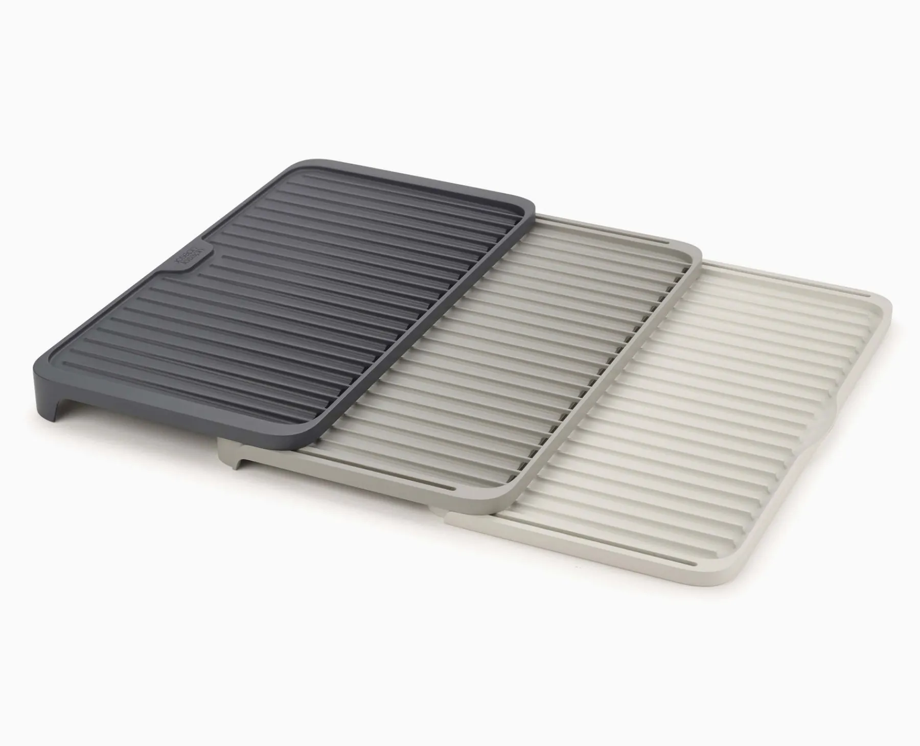 Dish Racks & Drainers-Joseph Joseph Tier™ Expandable Draining Board Gray