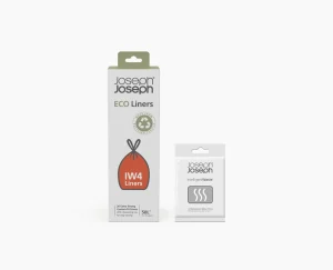 Trash Bags & Filters-Joseph Joseph Titan 30L Replacement Trash Bag & Filter Accessory Pack Gray