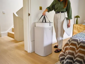 Laundry Baskets-Joseph Joseph Tota One 60L Laundry Basket Ecru