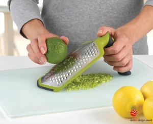 Graters & Zesters-Joseph Joseph Twist Grater™ Green