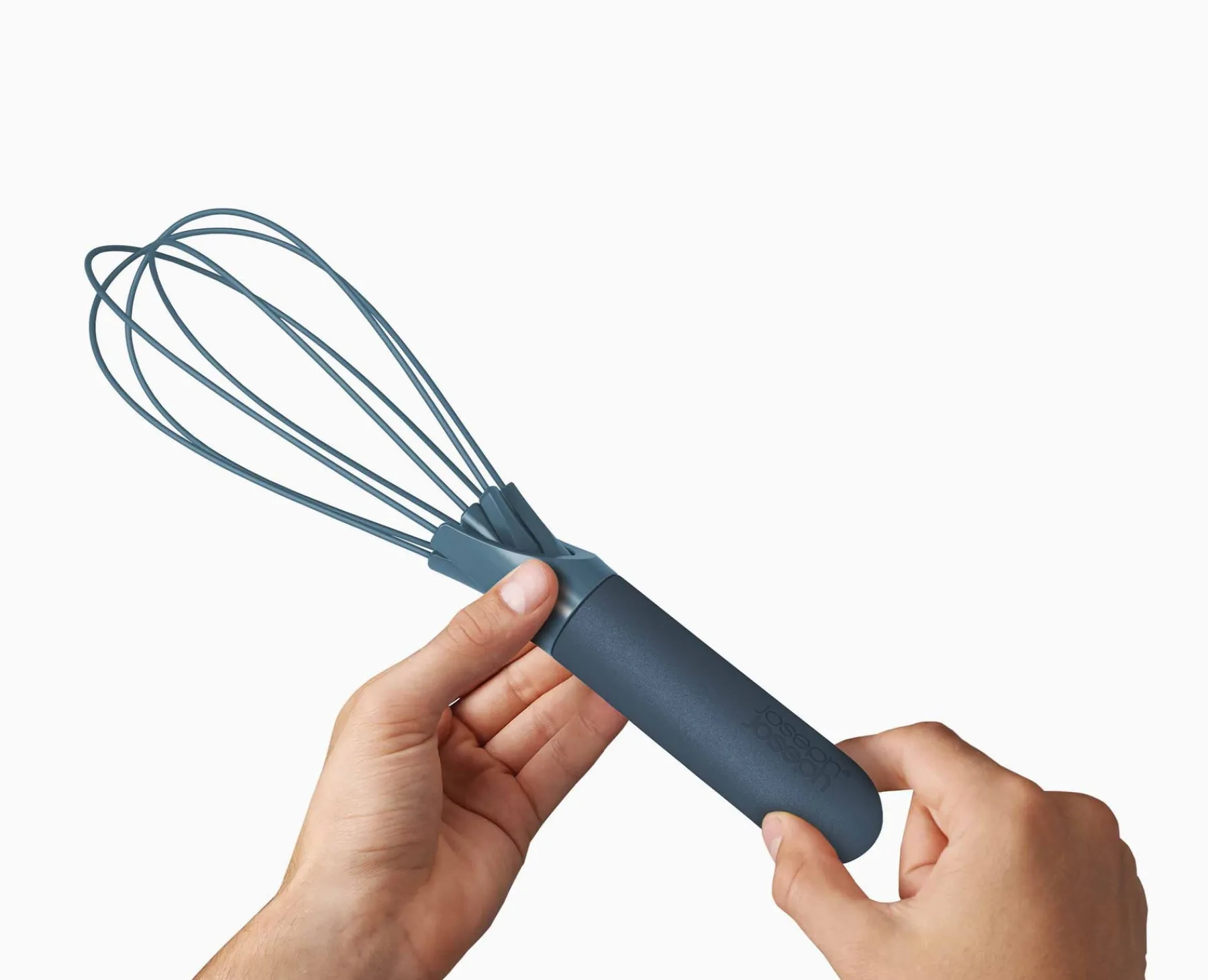 Kitchen Utensils & Gadgets-Joseph Joseph Twist™ 2-in-1 Whisk Blue