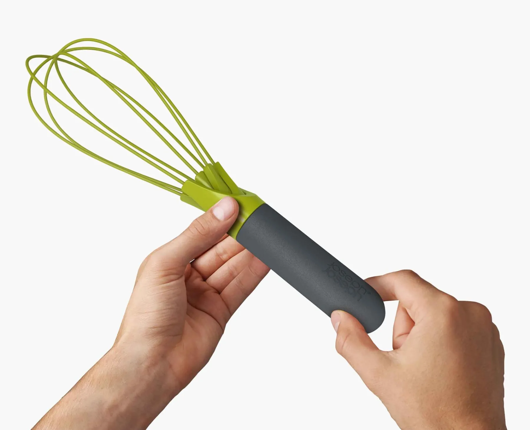Kitchen Utensils & Gadgets-Joseph Joseph Twist™ 2-in-1 Whisk Green