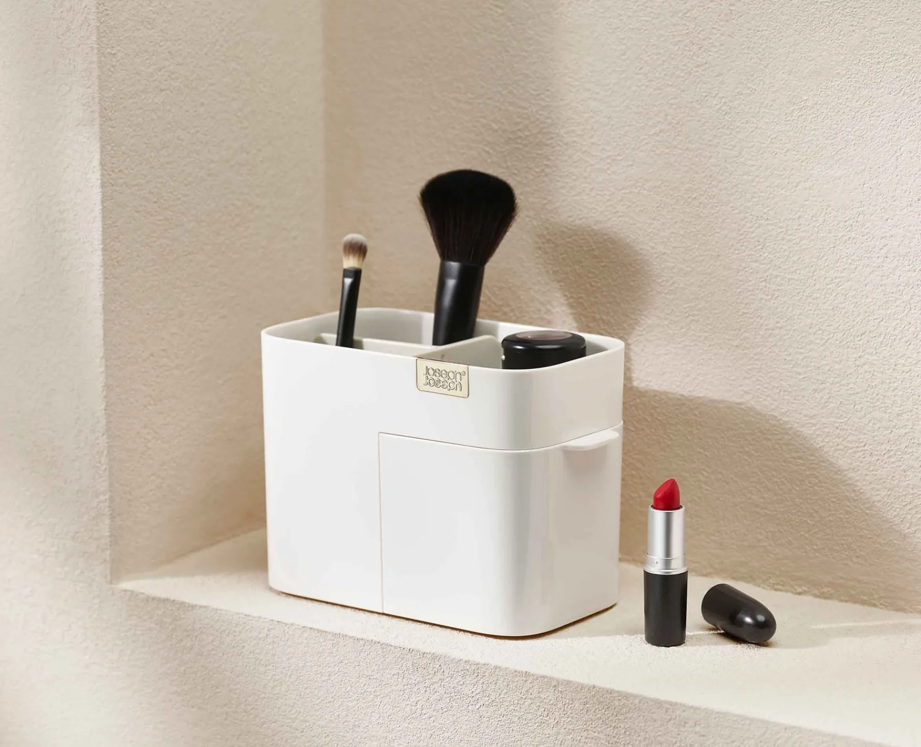 Make-Up Organizers | Make-Up Storage-Joseph Joseph Viva Compact Cosmetic Organizer with Drawer Shell