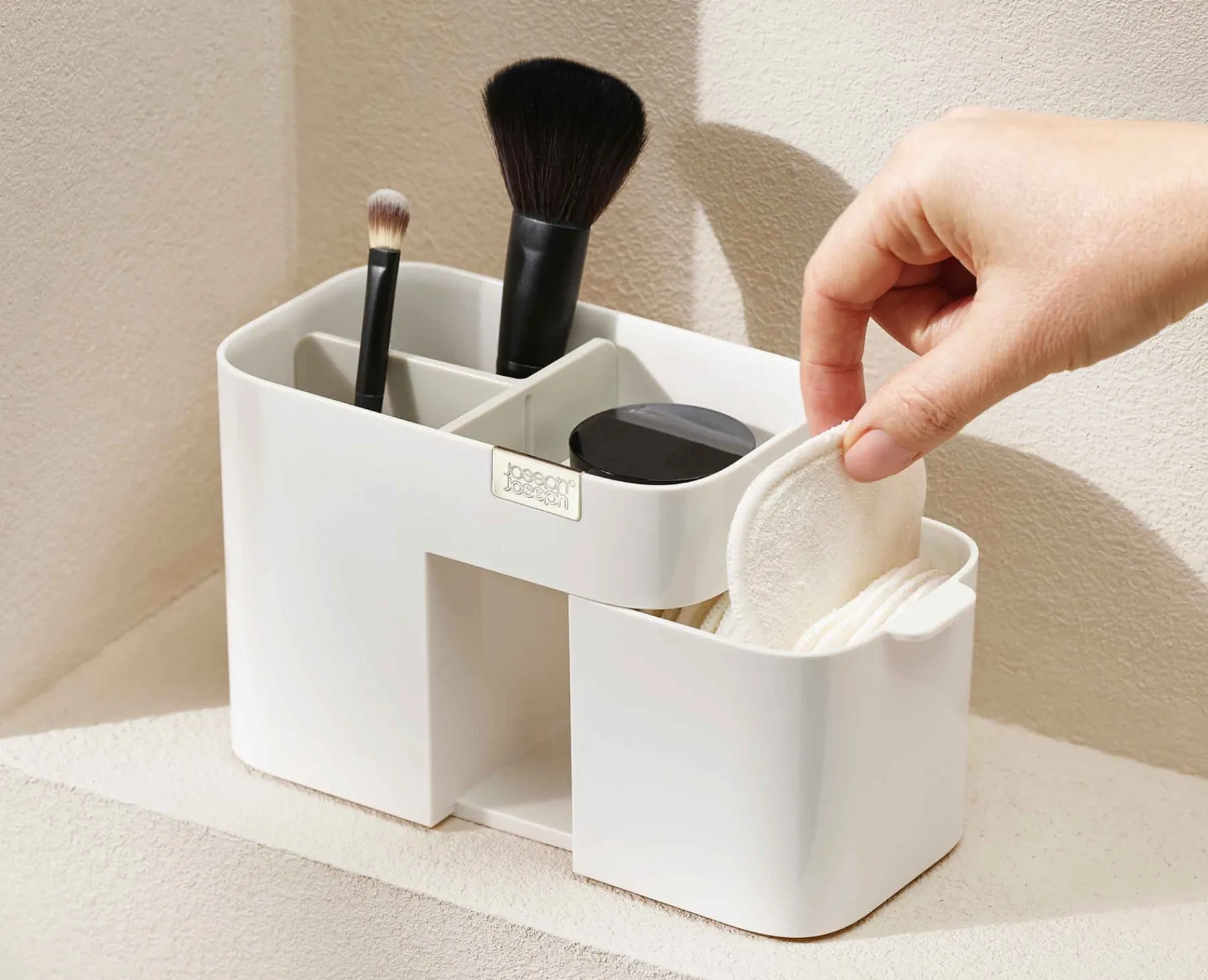 Make-Up Organizers | Make-Up Storage-Joseph Joseph Viva Compact Cosmetic Organizer with Drawer Shell