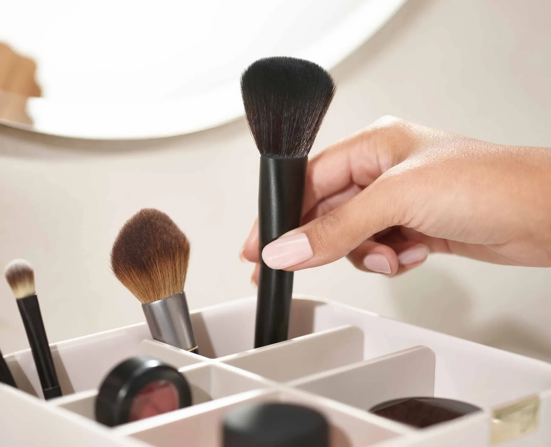 Make-Up Organizers | Make-Up Storage-Joseph Joseph Viva Cosmetic Organizer with Drawer Shell