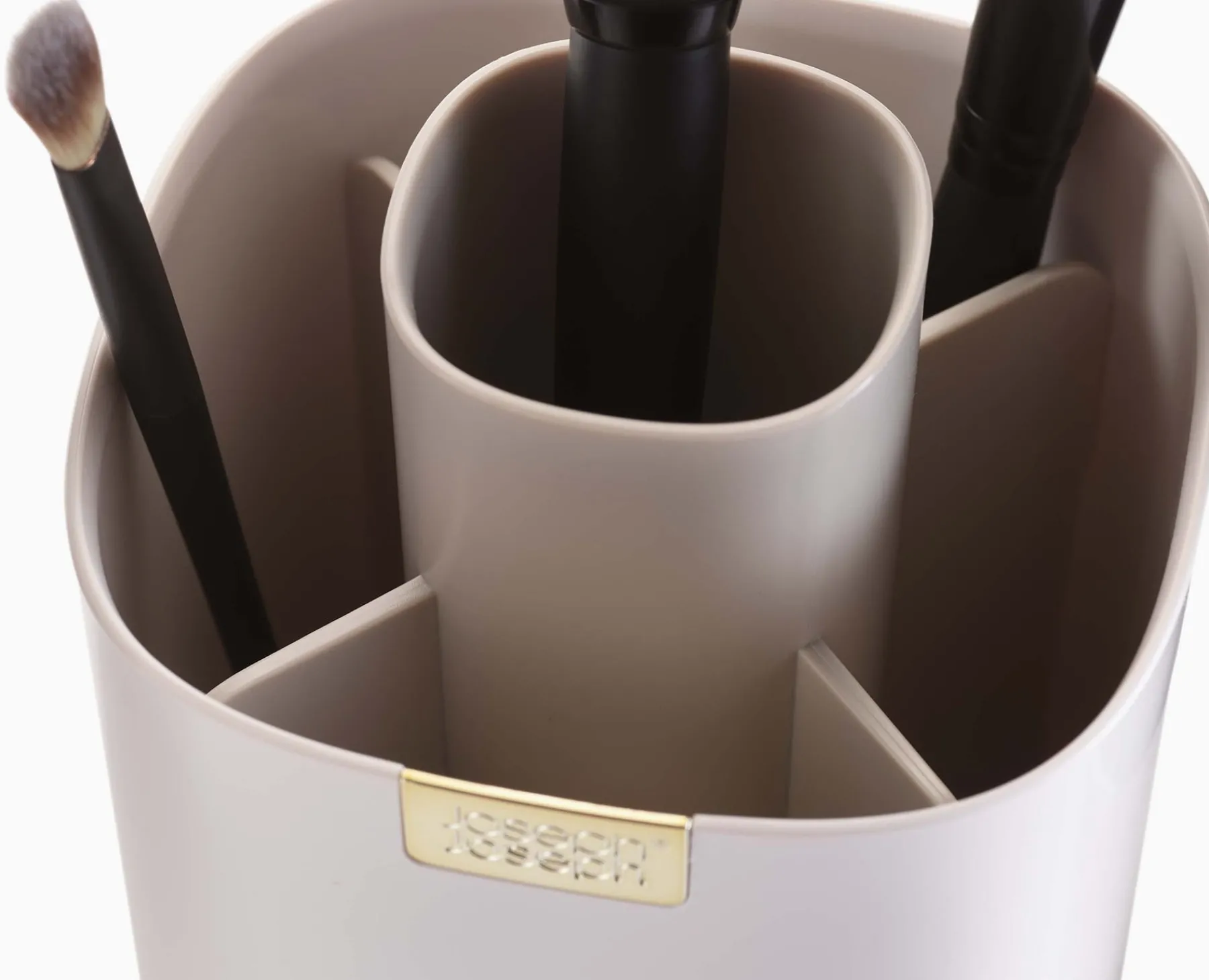 Make-Up Organizers | Make-Up Storage-Joseph Joseph Viva Makeup Brush Pot Shell